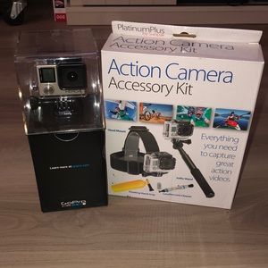 GoPro Hero 4 with Action Camera Accessory Kit